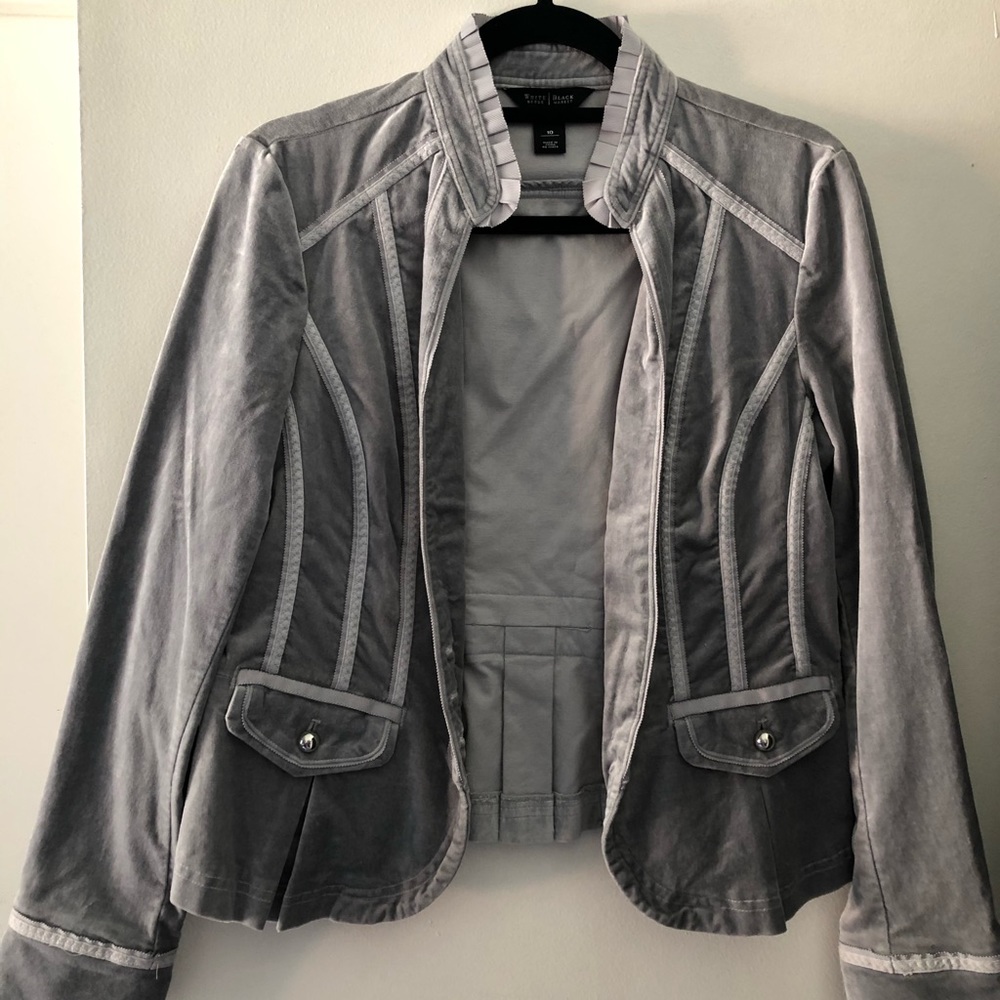 WHBM Velvet jacket